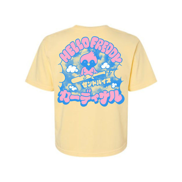 HELLO FREDDY BUTTER CROP TOP