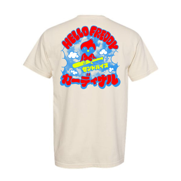 HELLO FREDDY CREAM T-SHIRT