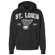 BONES BLUES HOODIE (OVERSIZED)