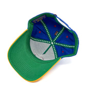 5 Panel STL MASHUP BLU/YLLW Snapback