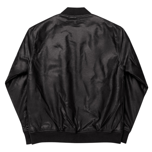TRADEMARK FAKE LEATHER COAT
